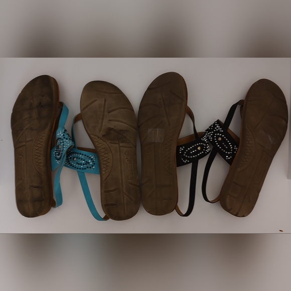 DB DK Fashion Women's Sandals Two Pairs - Picture 2 of 7